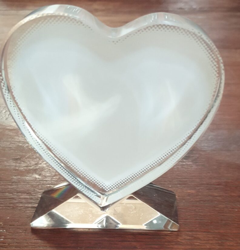 Fotolijstje - Glazen Hart-image