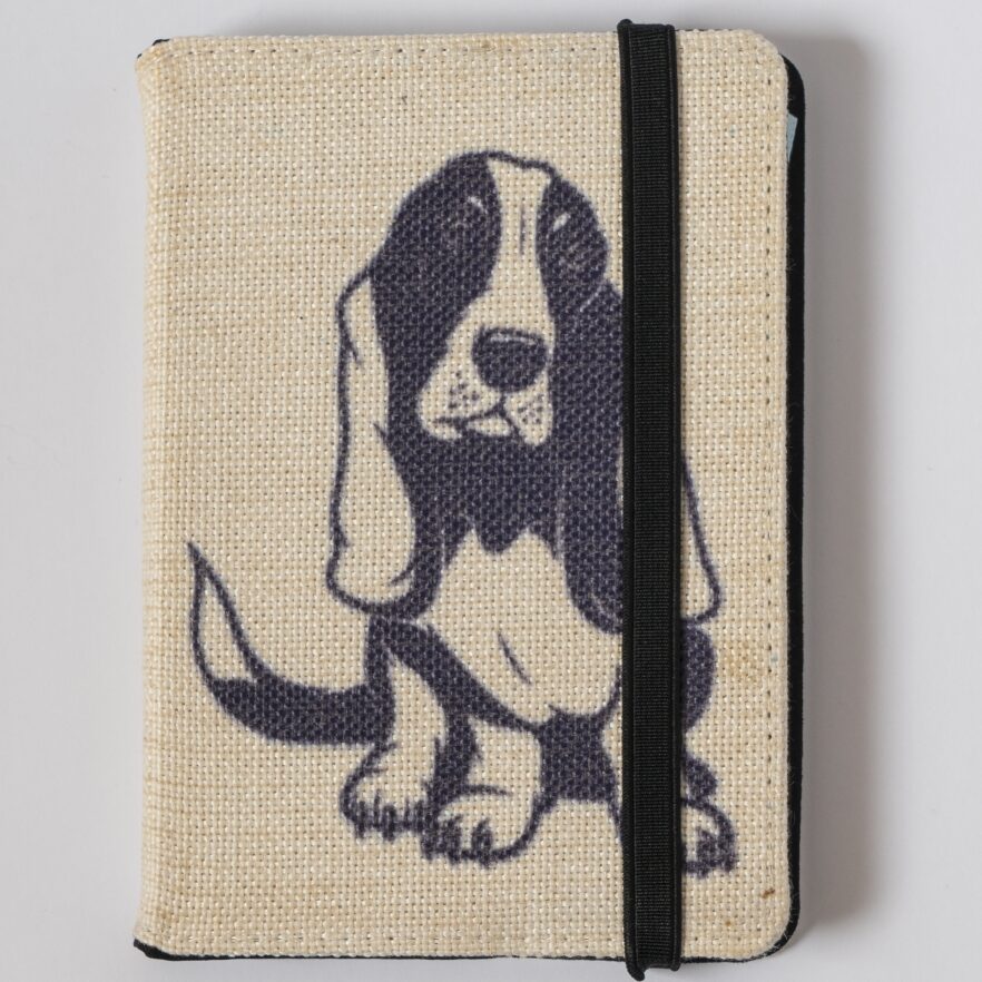 Notitie Boekje - Zittende Basset-image