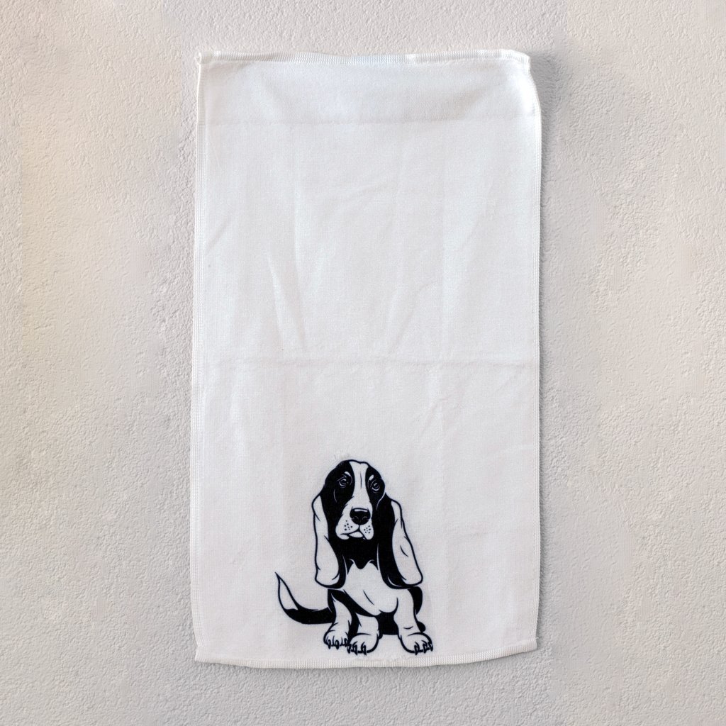 Gastendoekje - Zittende Basset-image